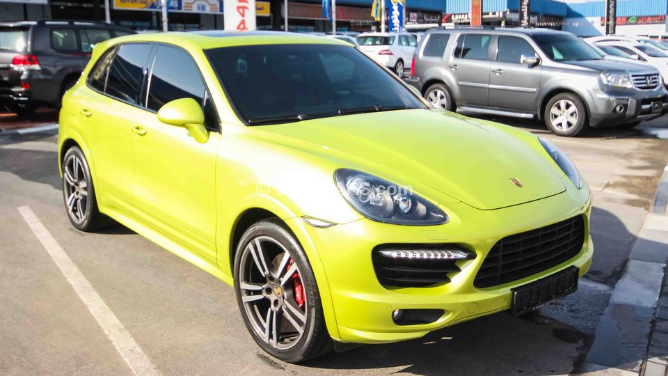 Porsche Cayenne GTS for sale AED 167,000. Green, 2013