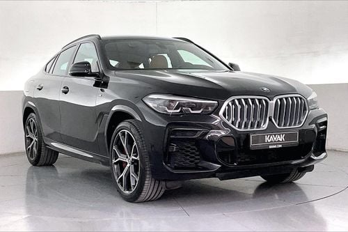 بي أم دبليو X6 40i M Sport | عرض العيد الحصري | خالية من أضرار الفيضانات