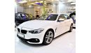 BMW 420i ONLY 84000 KM! BMW 420i Gran Coupe 2015 Model!! in White Color! GCC Specs