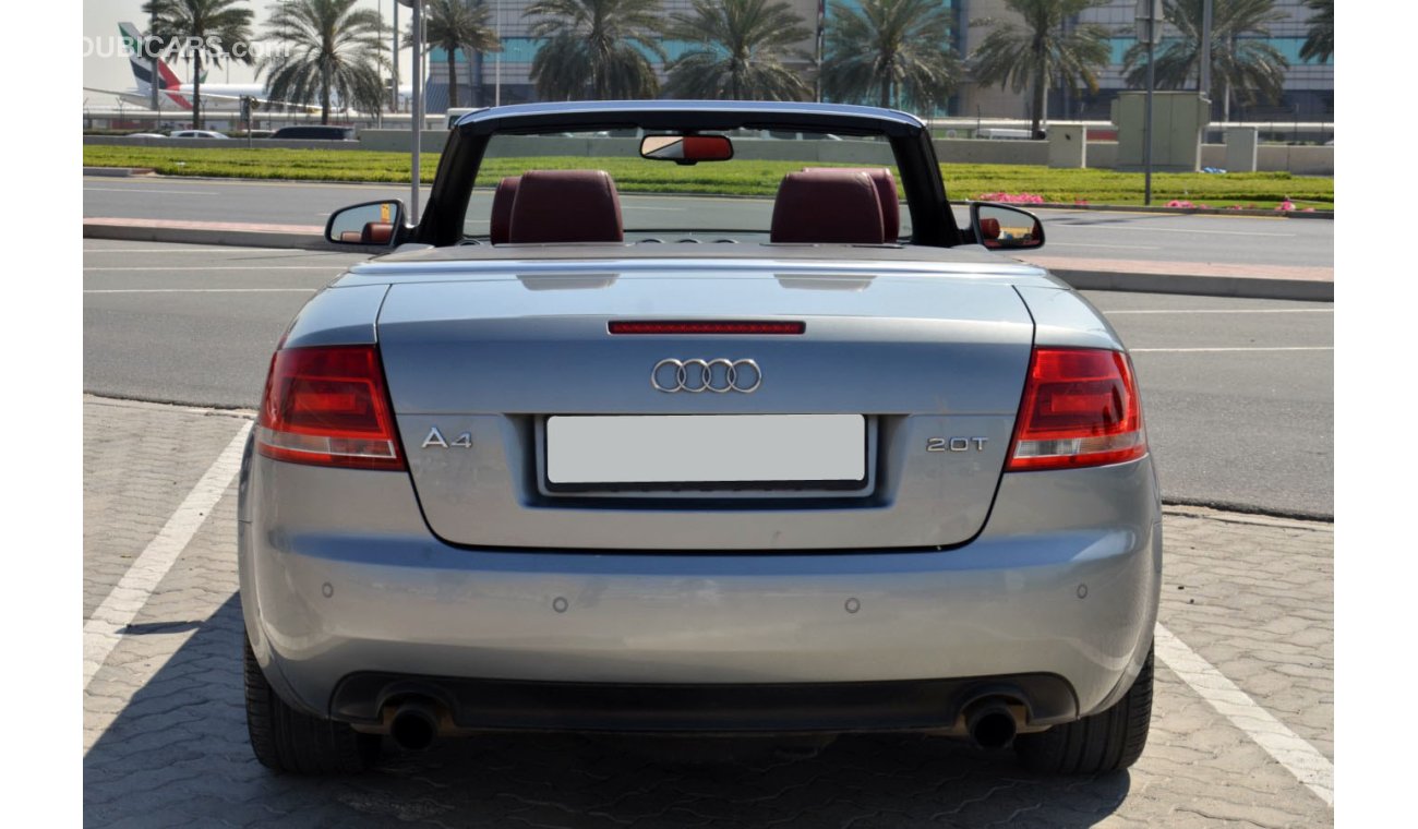 Audi A4 Convertible in Excellent Condition