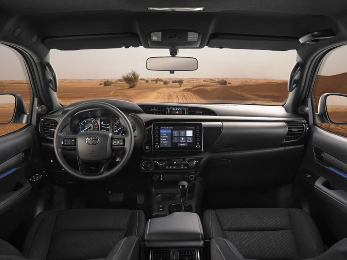 Toyota Hilux interior - Cockpit