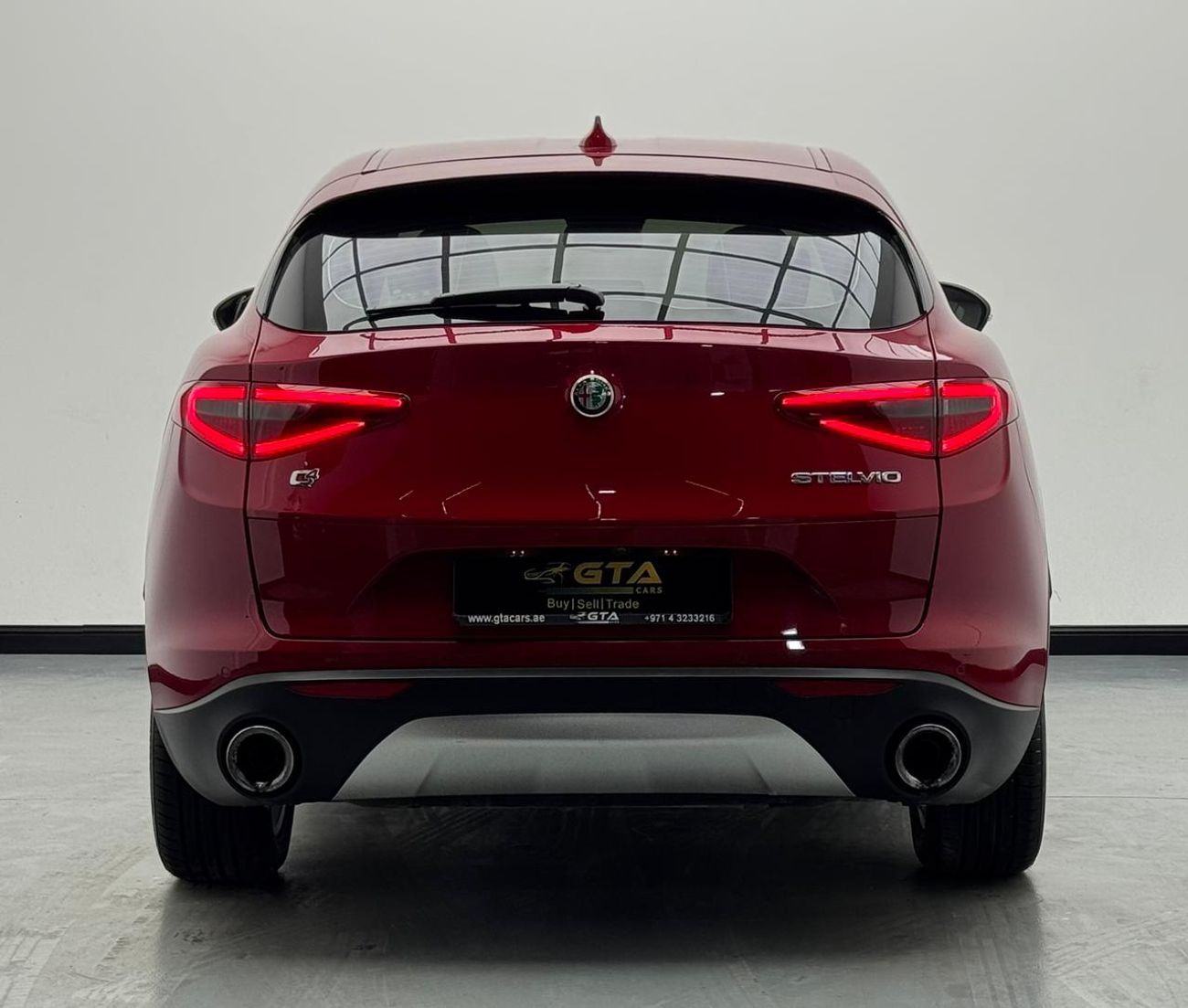 Alfa Romeo Stelvio Super 2.0L 2018 Alfa Romeo Stelvio Q4 Super, Service History, 1 Year Warranty, GCC