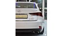 لكزس IS 350 EXCELLENT DEAL for our Lexus IS350 ( 2017 Model! ) in White Color! GCC Specs