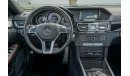 Mercedes-Benz E300 AMG - Agency Warranty - GCC - AED 2,330 Per Month - 0% DP
