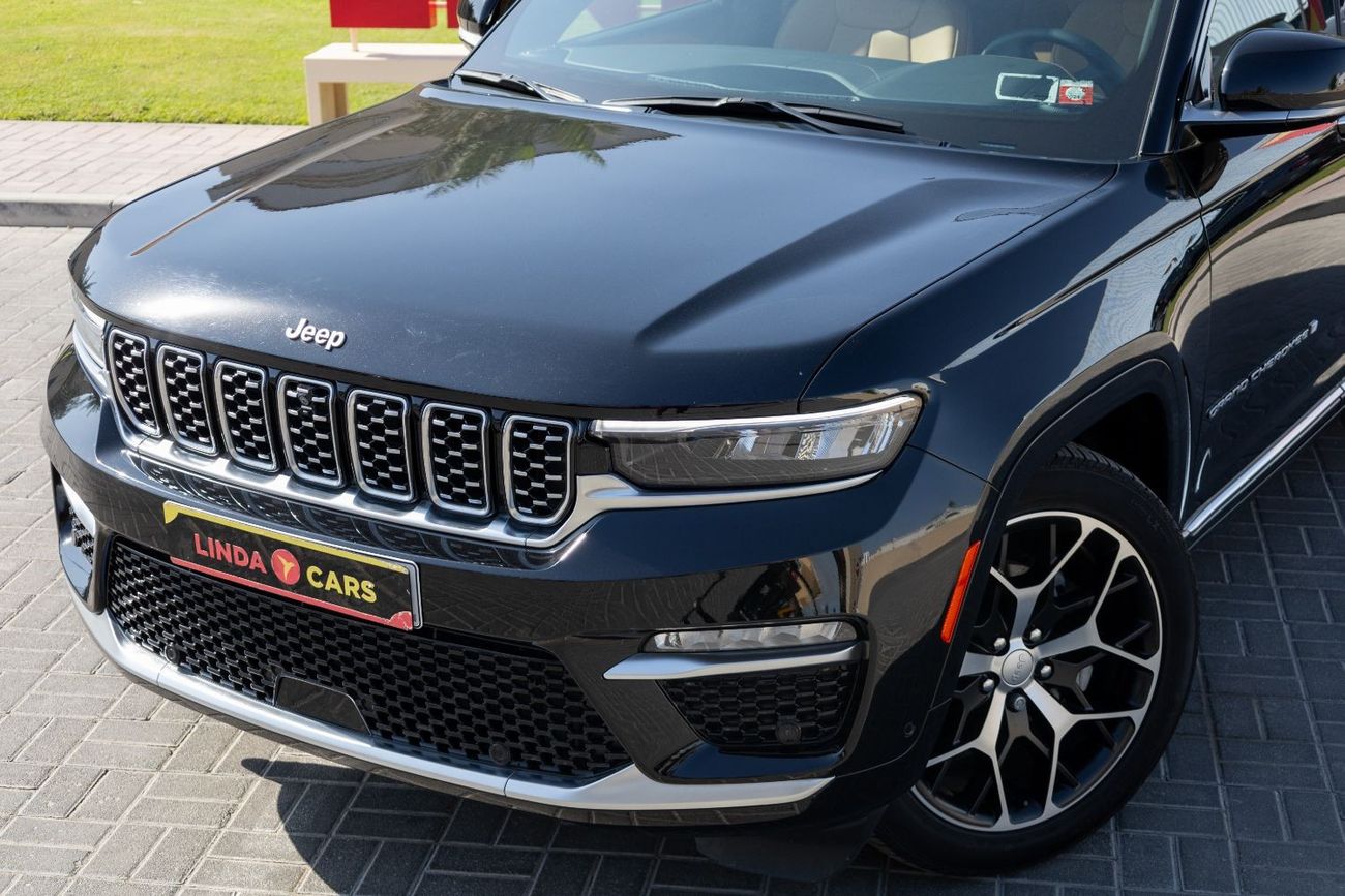 Jeep Grand Cherokee Jeep Grand Cherokee Summit 2023 American Spec under Warranty with Flexible Down-Payment.