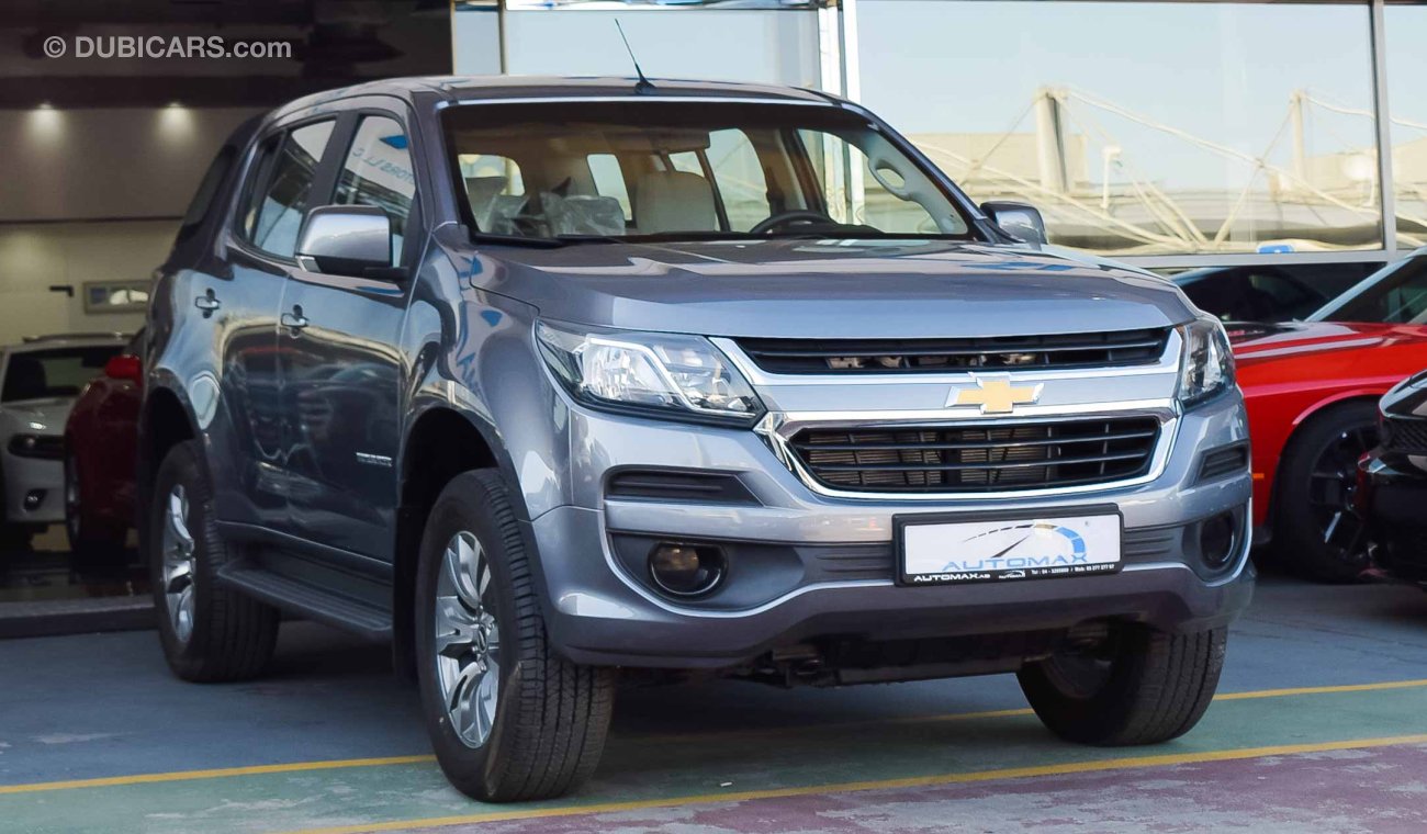 Chevrolet Trailblazer LT V6 4X4, GCC, 0km with Warranty and Service at Al Ghandi Auto