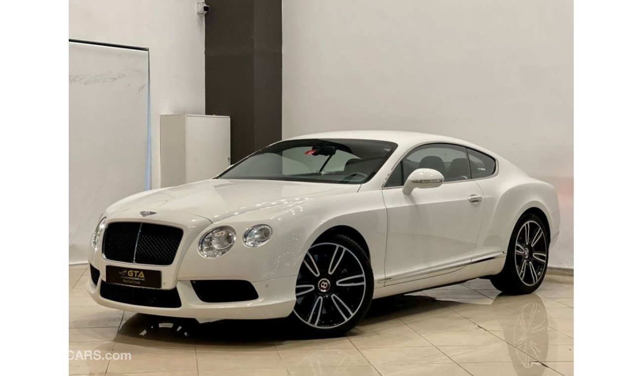 Bentley Continental GT 2013 Bentley Continental GT V8, Full Service History, GCC