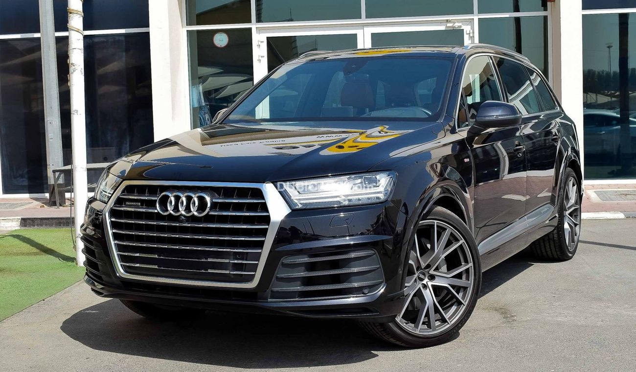 Audi Q7 S-line Luxury Sport 2018 Agency Warranty Full Service History GCC