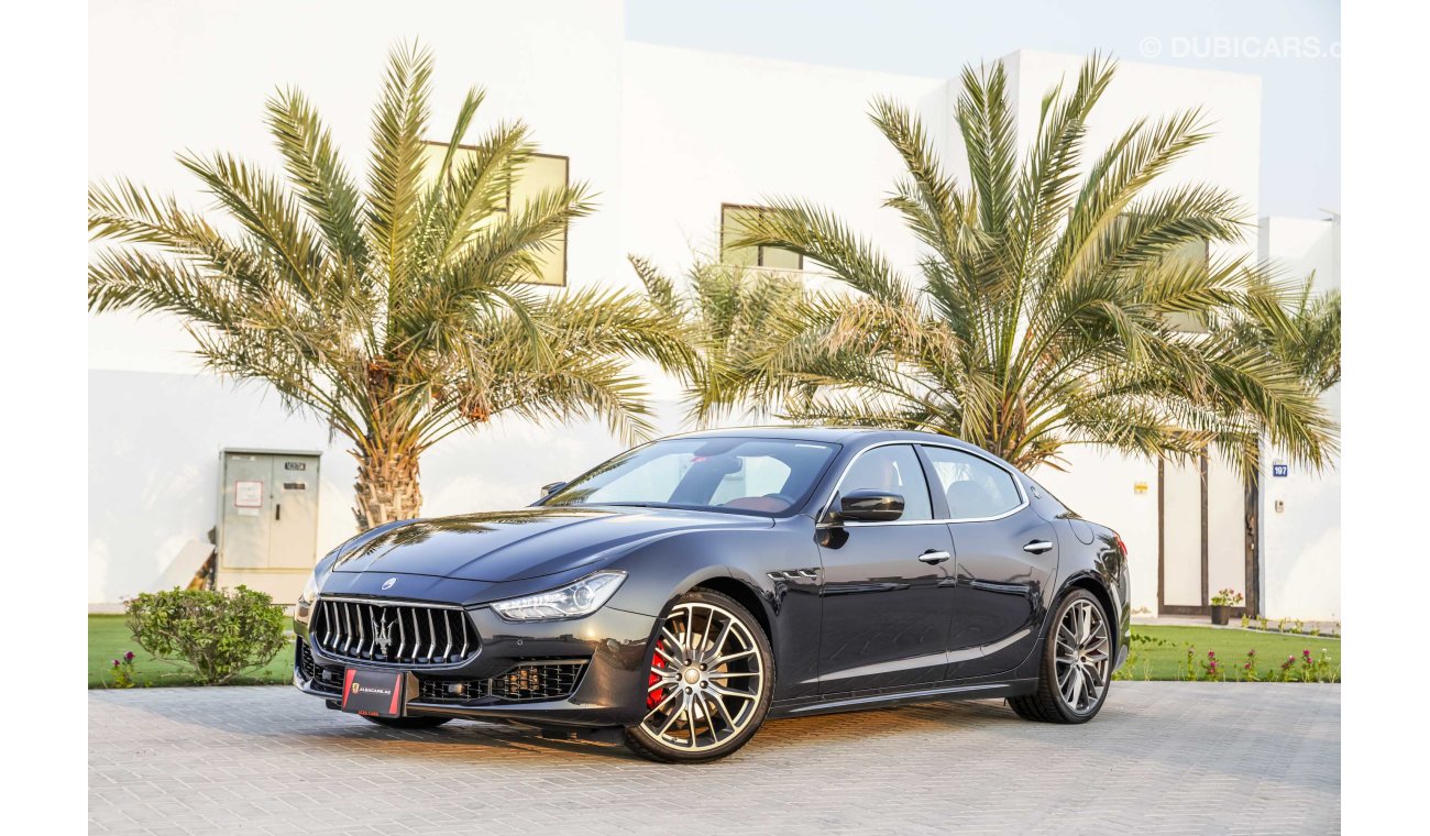 Maserati Ghibli S | 4,485 P.M | 0% Downpayment | Full Option | Agency Warranty & Service Package!