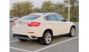 BMW X6 50i Exclusive X6 2013 GCC model XDRIVE 50i in agency condition, agency dye, without accidents, full