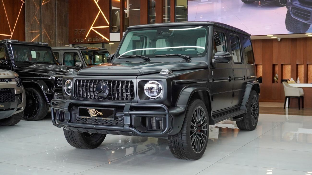 Mercedes-Benz G 63 AMG MERCEDES BENZ G63 AMG DOUBLE NIGHT PAKAGE (2025) WARRANTY & SERVICE