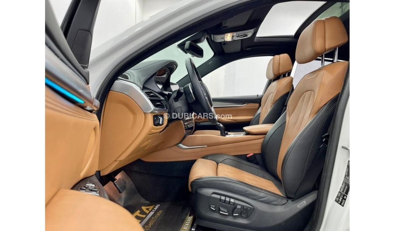 بي أم دبليو X6 50i لاكجري 2016 BMW X6 xDrive50i ( Full Option ), BMW Service Contract 2025, Warranty, Low Mileage,
