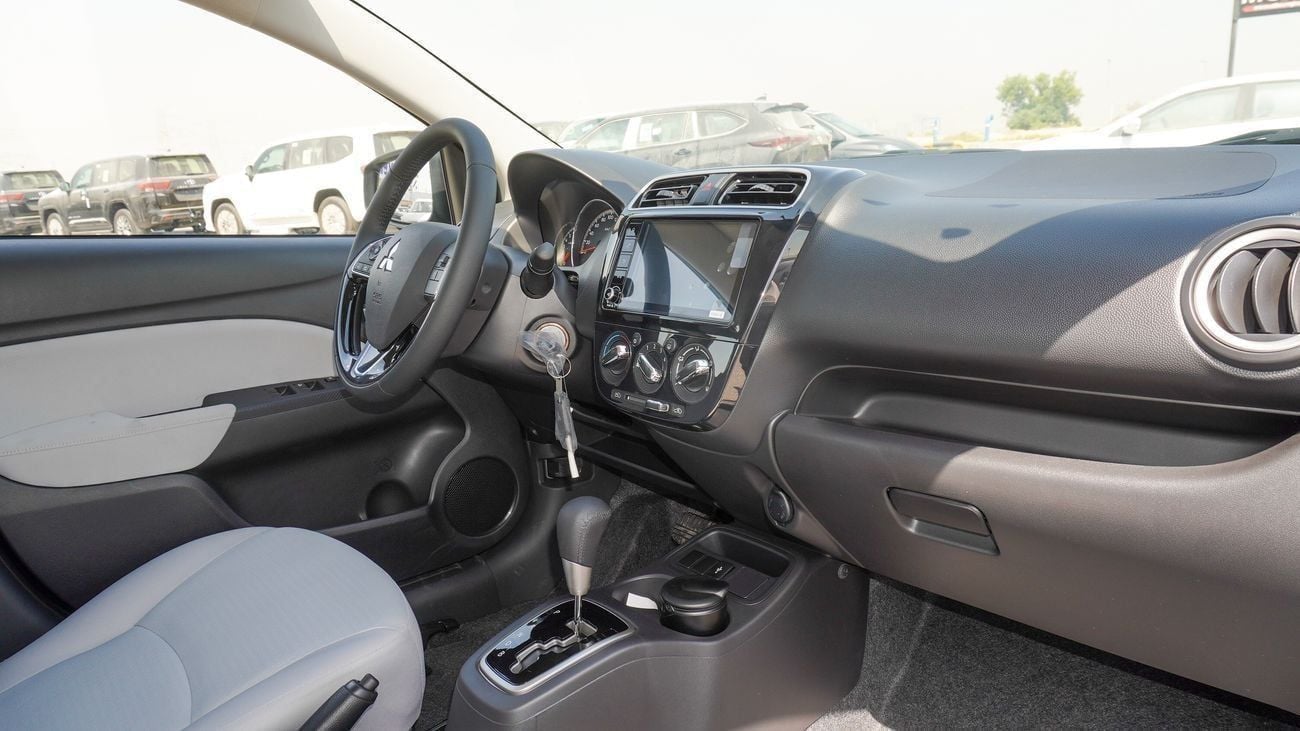 Mitsubishi Attrage Brand New Mitsubishi Attrage 2025 Export 1.2L 2WD Petro|Grey/Silver|ATTRAGE-PREM-25|
