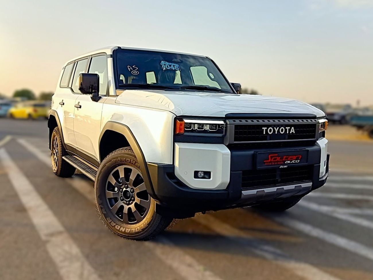 تويوتا برادو Toyota Land Cruseir Prado  2.8L  Diesel  Turbo 4*4 Full Option  7 Seats White Color 2026 Model