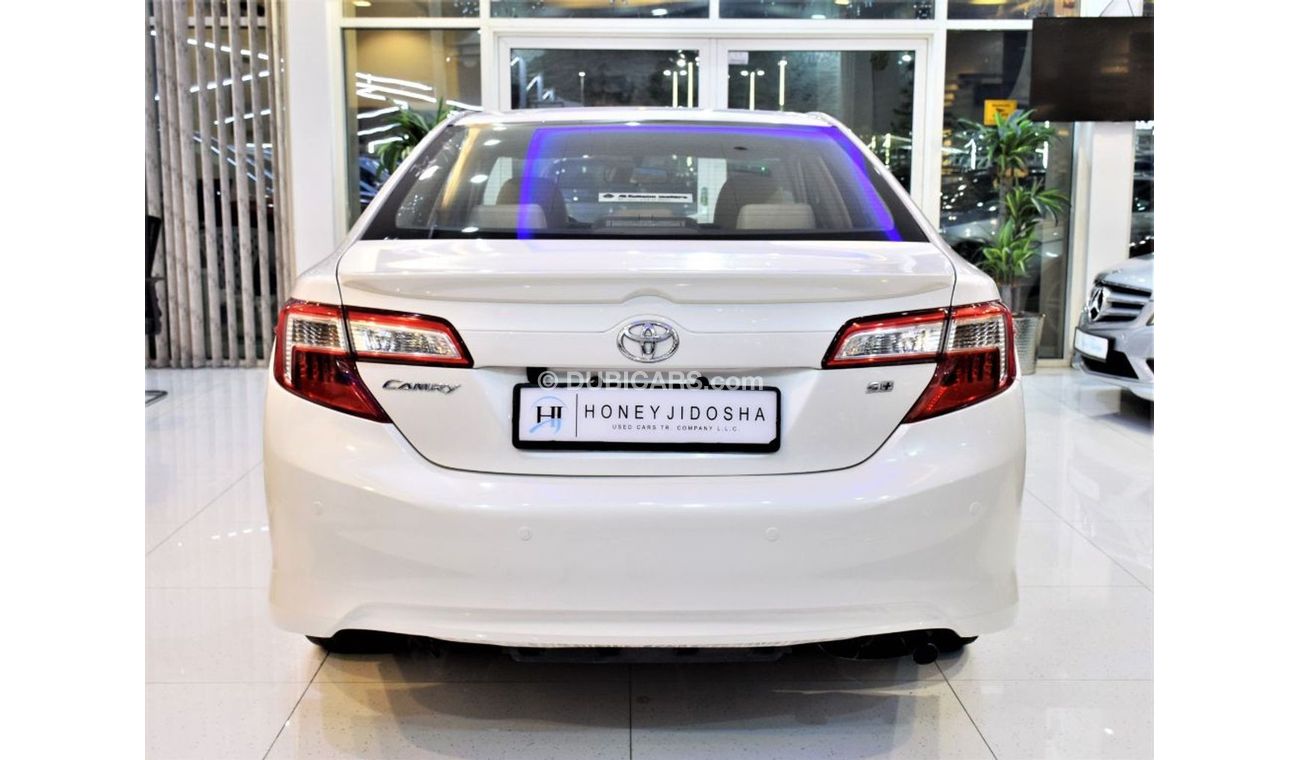 تويوتا كامري ( صبغه وكاله ORIGINAL PAINT ) Toyota Camry S+ 2014 Model!! in White Color! GCC Specs