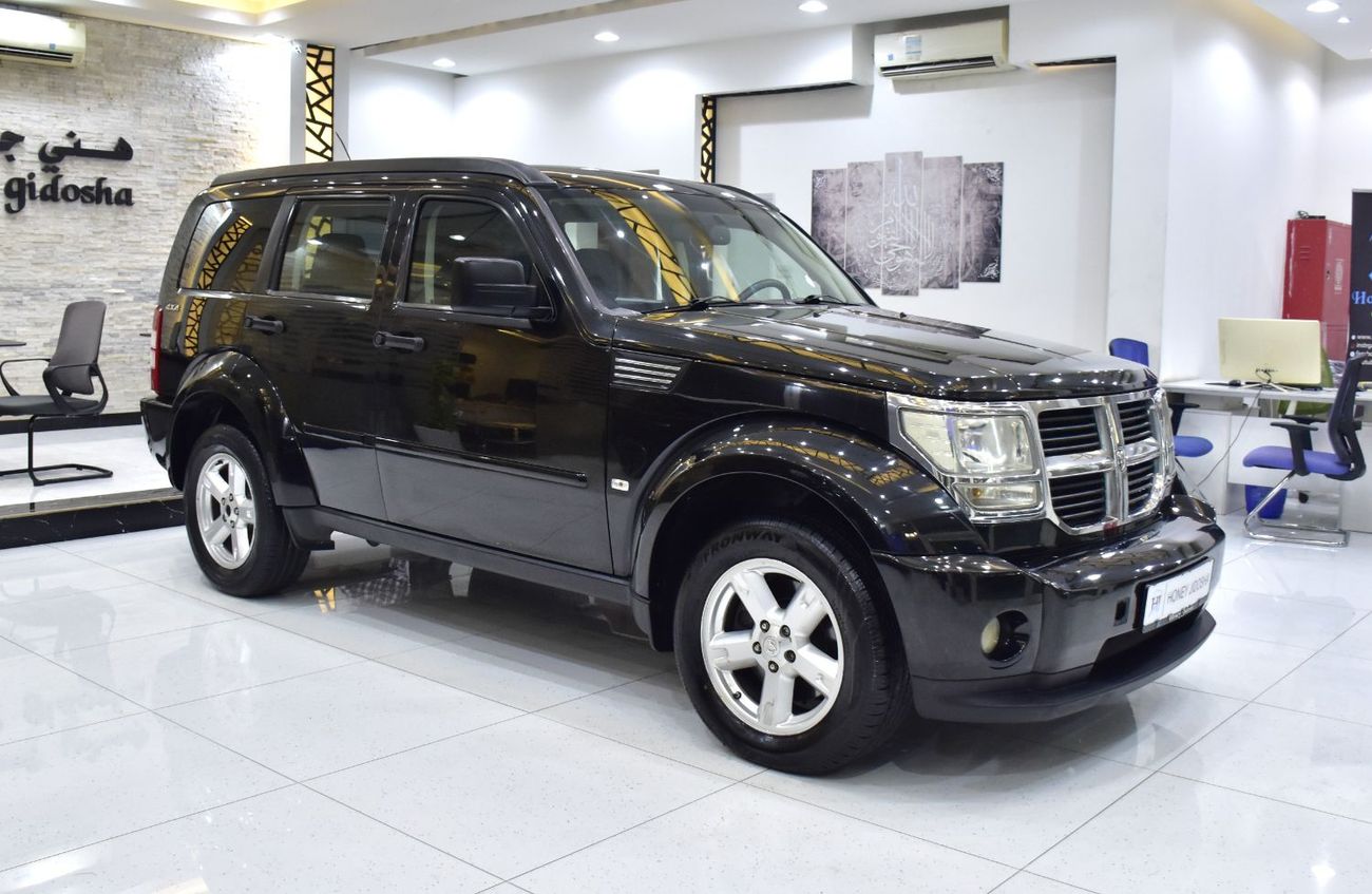 دودج نايترو EXCELLENT DEAL for our Dodge Nitro SXT 4x4 ( 2009 Model ) in Black Color GCC Specs