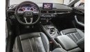 Audi A4 40 TFSI NEW SHAPE 2016 GCC under Warranty with Zero Down-Payment.