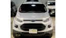 فورد ايكو سبورت 2015 Ford Ecosport, Warranty, Service History, GCC