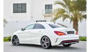 مرسيدس بنز CLA 250 AMG SPORT - GCC - AED 2,526 Per Month - 0% Down Payment