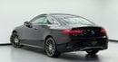 Mercedes-Benz E300 Coupe 2017 Mercedes-Benz E300 Coupe, Full Service History, Fully Loaded, Excellent Condition, GCC