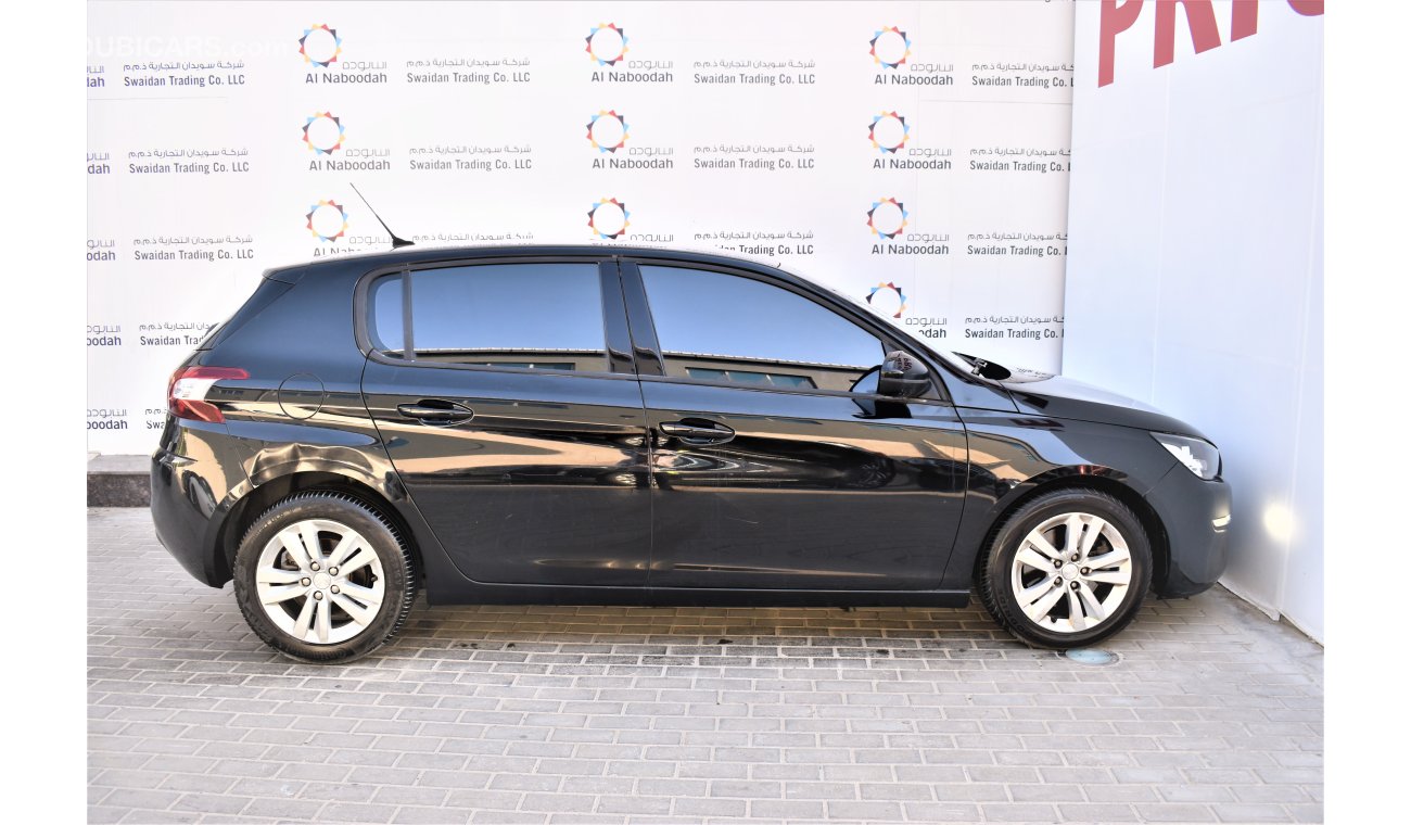 Peugeot 308 1.6L ACTIVE 2016 MODEL GCC SPECS