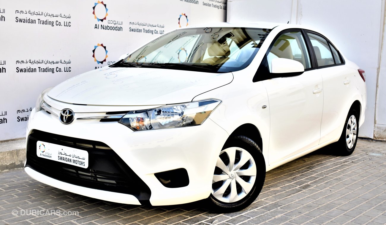 Toyota Yaris 1.5L SE SEDAN 2016 GCC SPECS DEALER WARRANTY