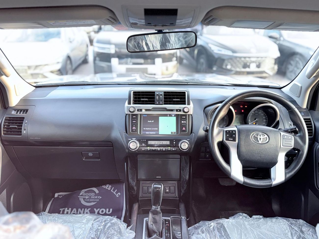 Toyota Prado Toyota prado 2016 upgrade 2023 2.8L v4 Diesel Engine Colour Grey push start Transmission Automatic I