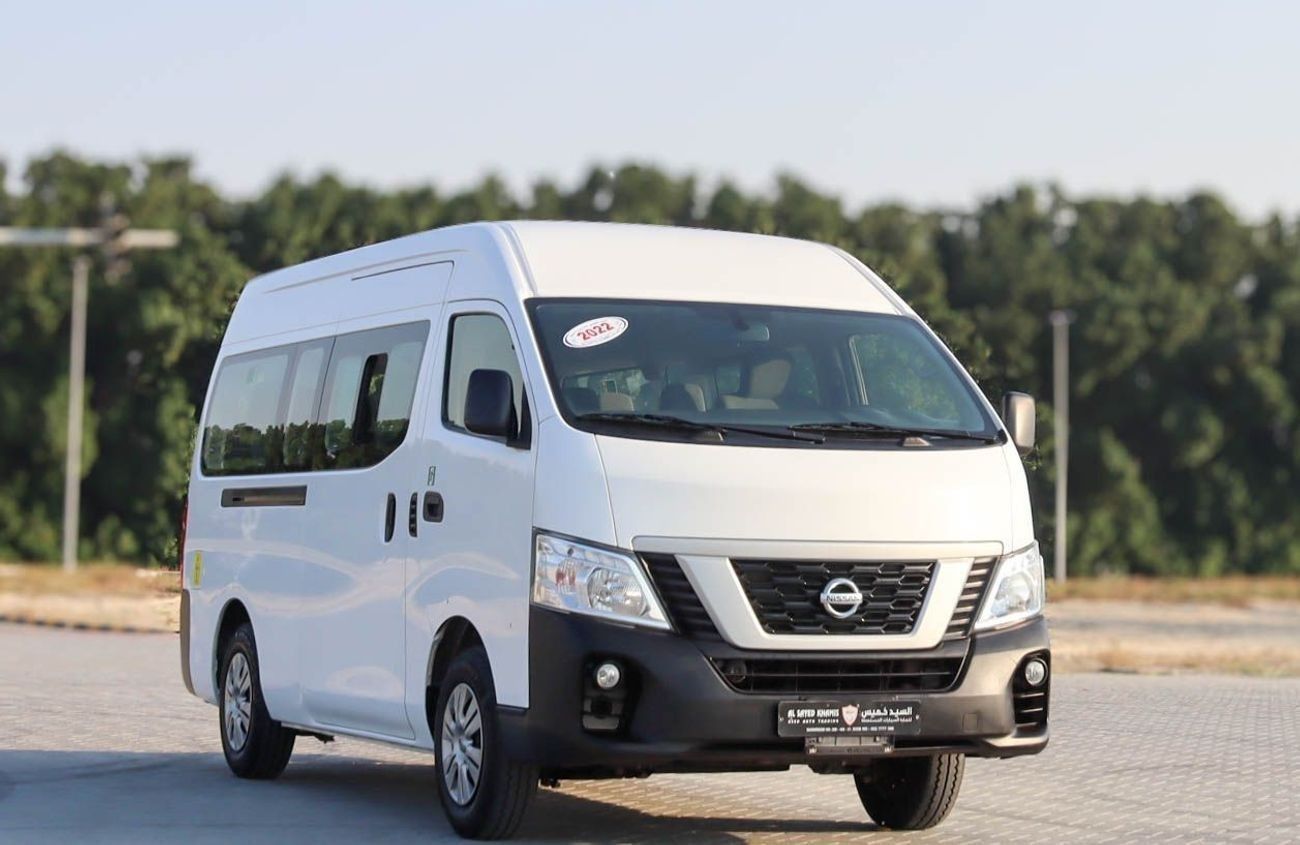 نيسان أورفان Std 2.5L (14 Seater) Nissan Urvan 2.5L 2022 GCC Original Paint accident-free in excellent condition,