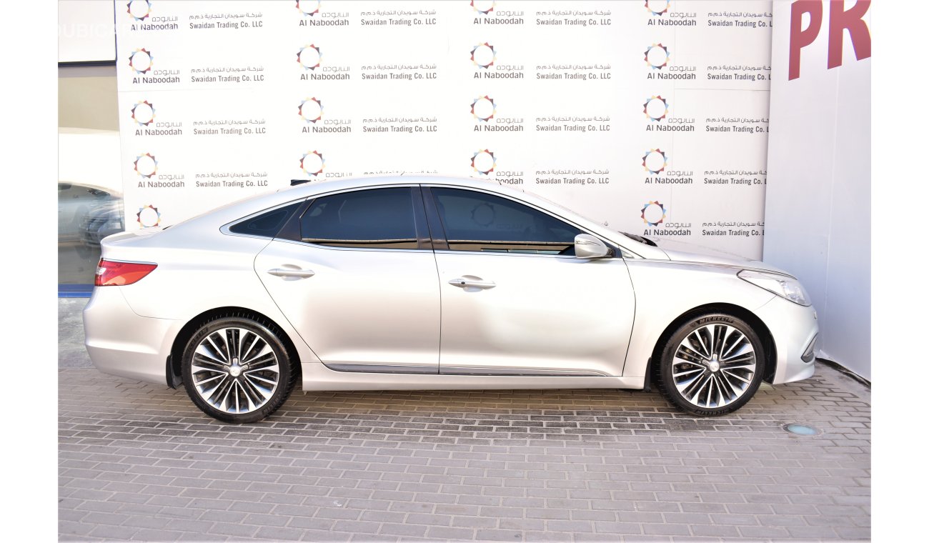 Hyundai Azera AED 1173 PM | 0% DP | 2.4L FULL OPTION GCC WARRANTY