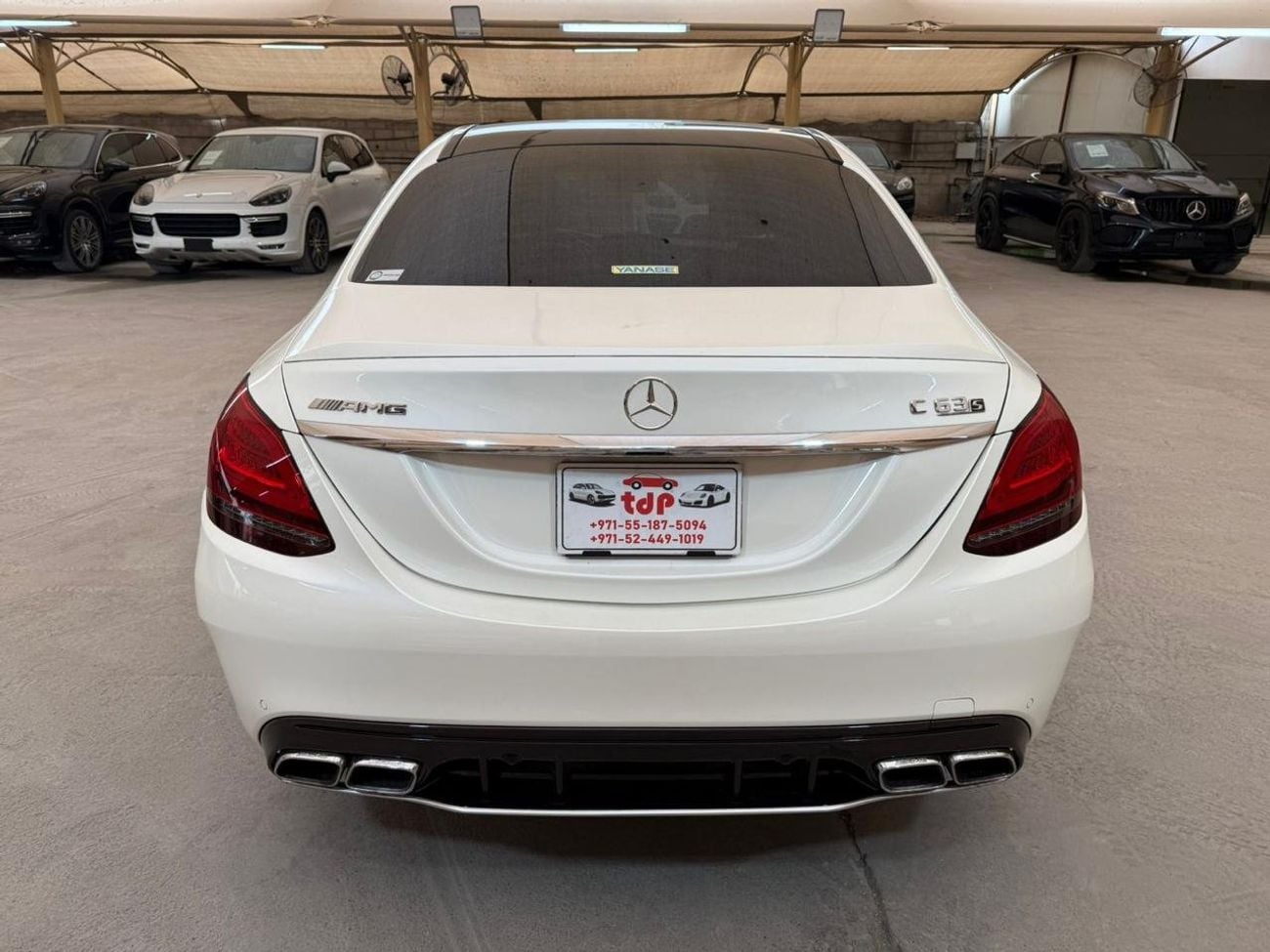 Mercedes-Benz C 63S AMG Std 4.0L Sedan | FULL SERVICE HISTORY | PEARL WHITE | BURMESTER SOUND SYSTEM