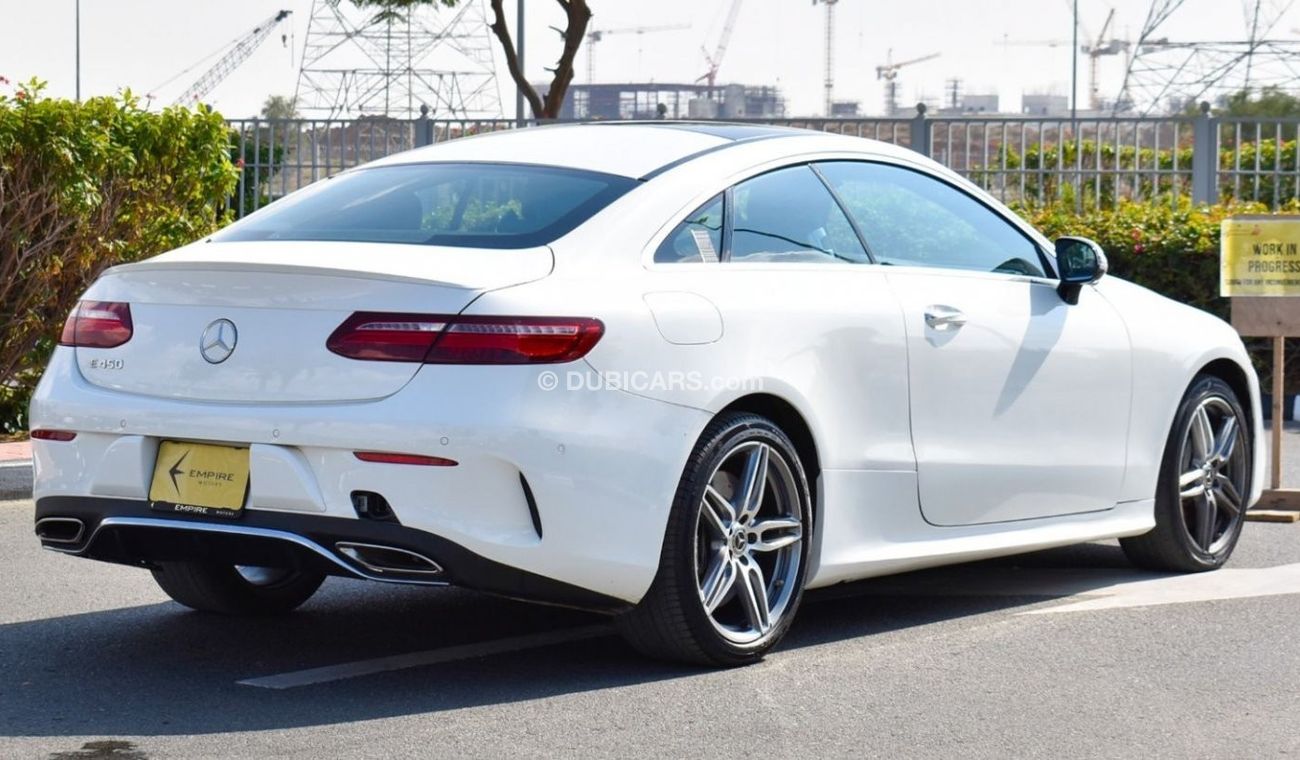 Mercedes-Benz E450 Coupe MERCEDES E450 AMG / 2020 / USA / Under Warranty