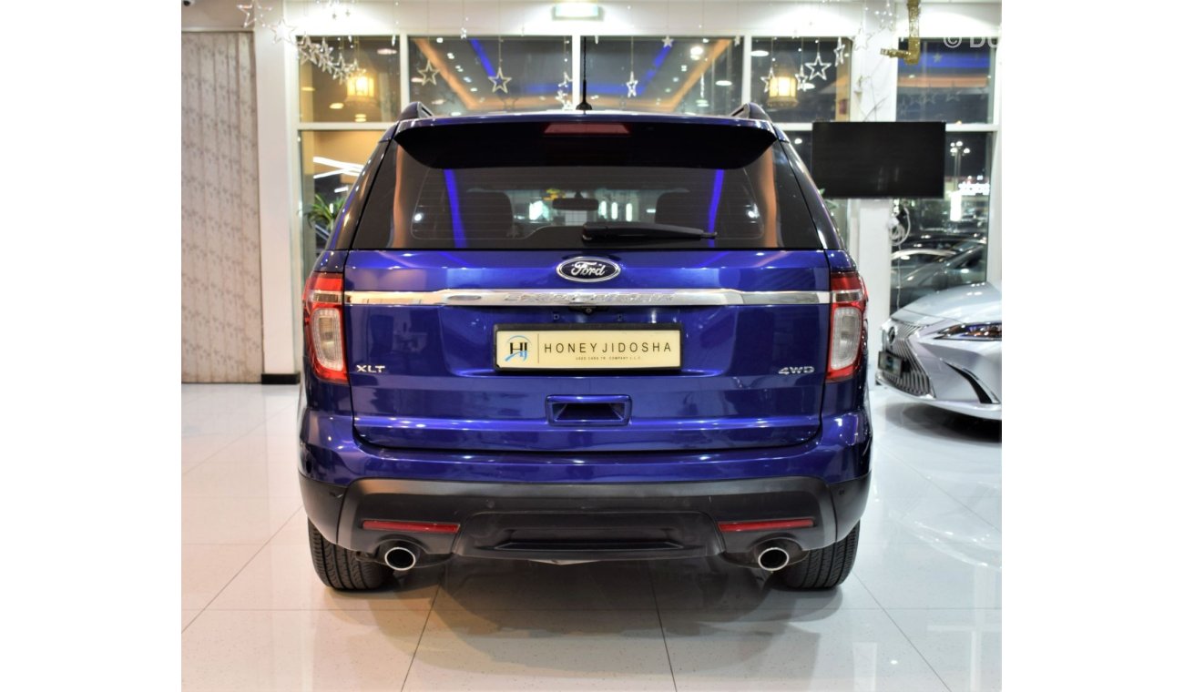 فورد إكسبلورر EXCELLENT DEAL for our Ford Explorer XLT 4WD ( 2013 Model! ) in Blue Color! GCC Specs