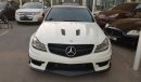 Mercedes-Benz C 63 AMG with super full service full option GCC car prefect condition no need any main