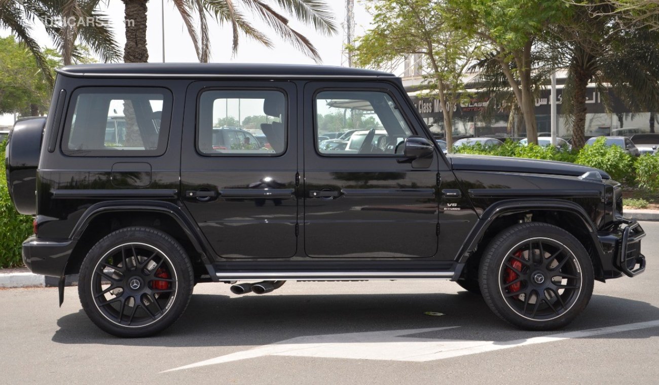 مرسيدس بنز G 63 AMG نايت بكج كاربون فايبر + اضافات خاصة موديل 2019 (ضمان)