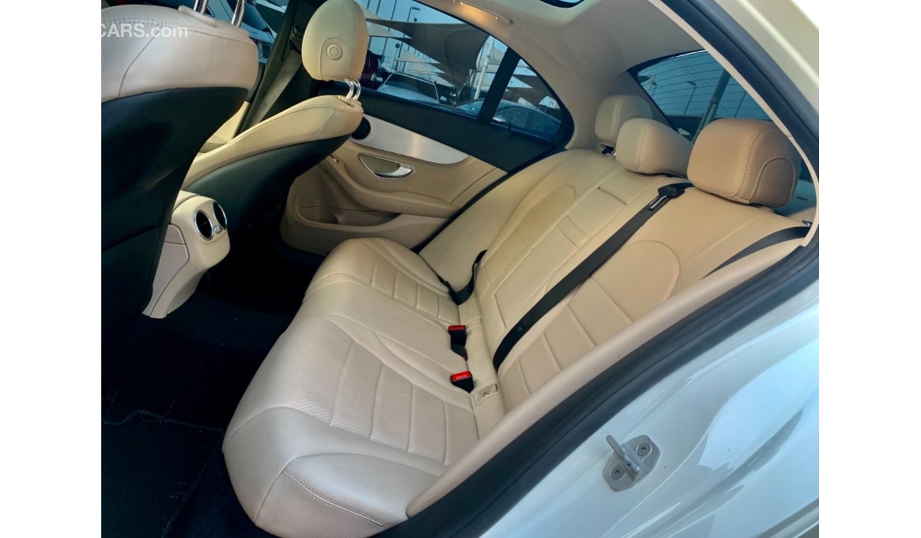 Mercedes-Benz C 300 Mercedes C300 full option 2015 model   Specifications: Panoramic sunroof, screen, sensors, back came