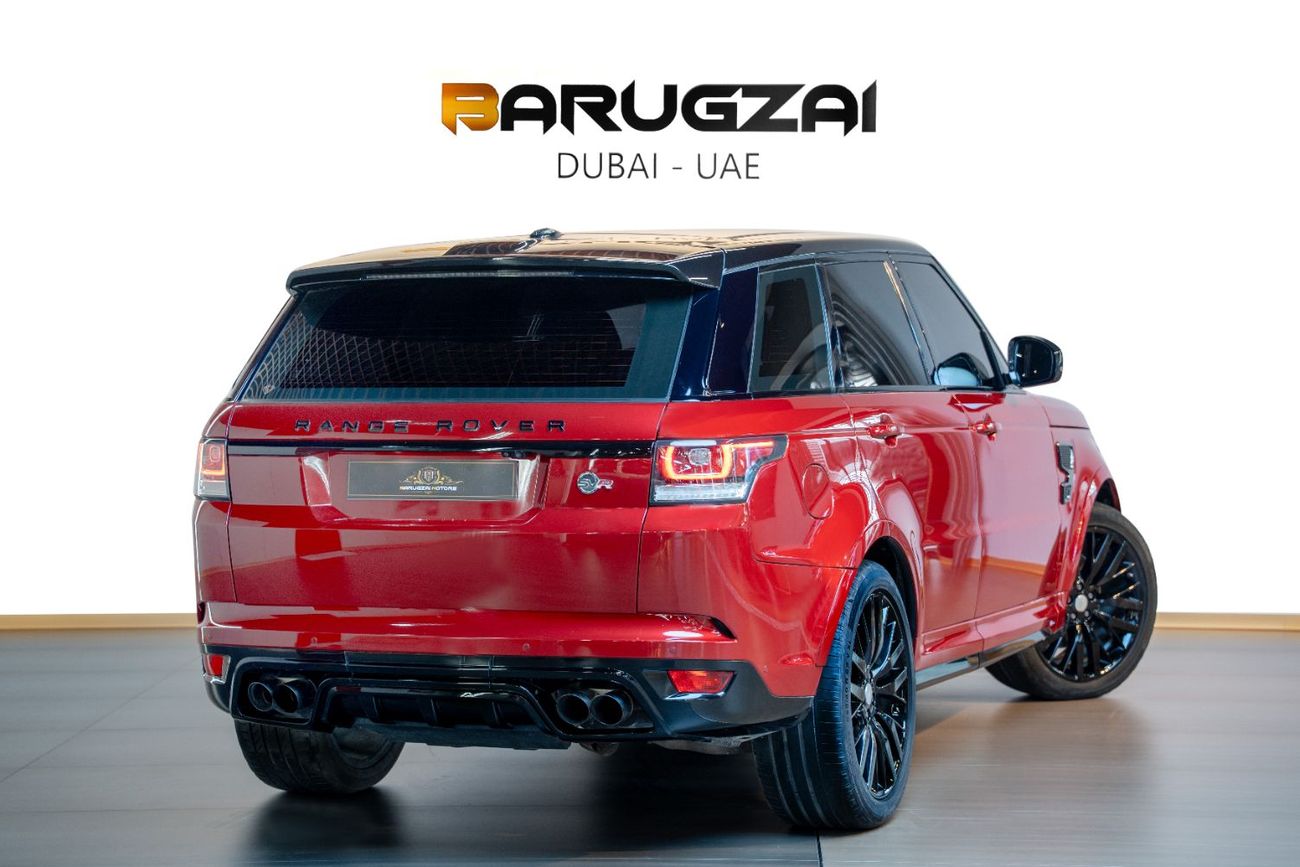 Land Rover Range Rover Sport SVR 5.0L (550 HP) Range Rover  SVR 2016 |  V8 | Full Option