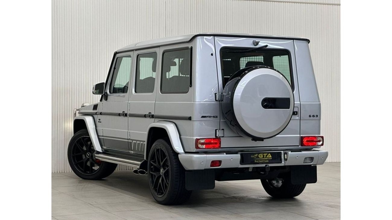 Mercedes-Benz G 63 AMG 2016 Mercedes Benz G63 463 Edition, Full Service History, Full Options, Low Kms, GCC