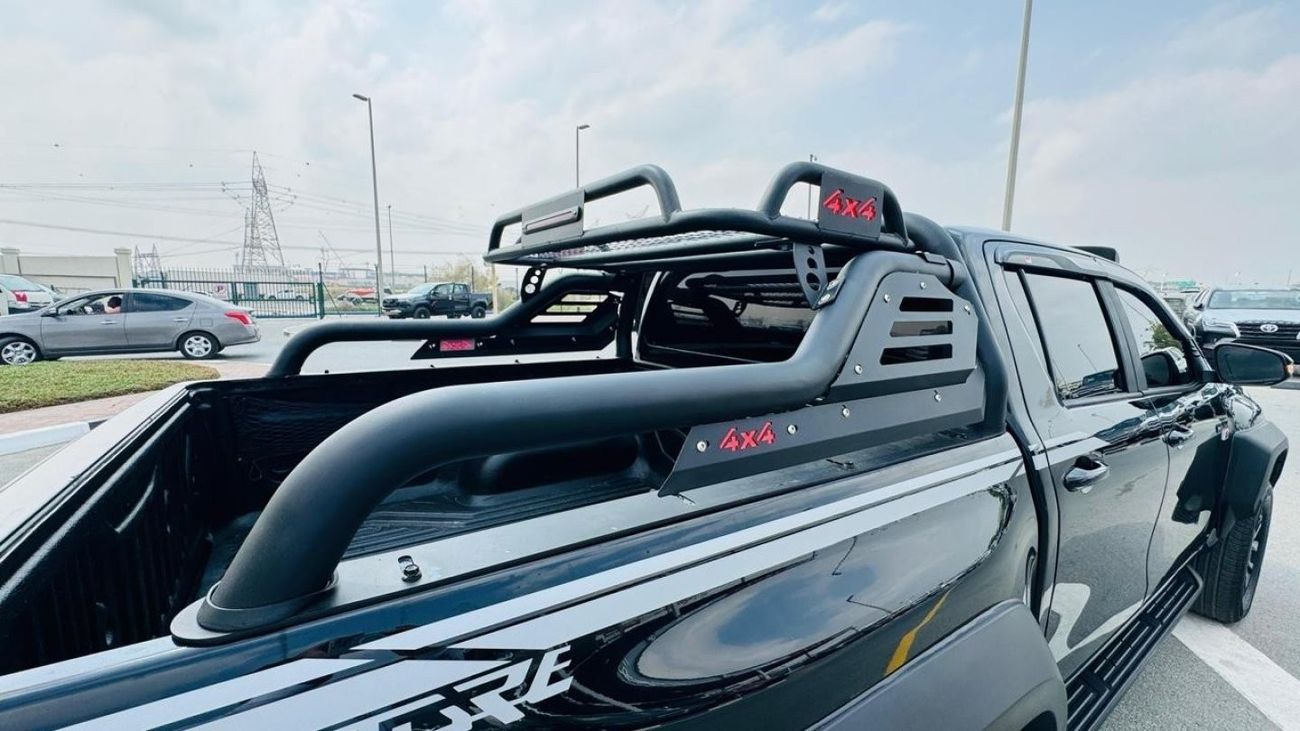 Toyota Hilux 2019 |MODIFIED TO 2023 GR SPORTS KIT| SPORTS BAR | 2.8L DIESEL AT| RHD | [JAFTIM2541]
