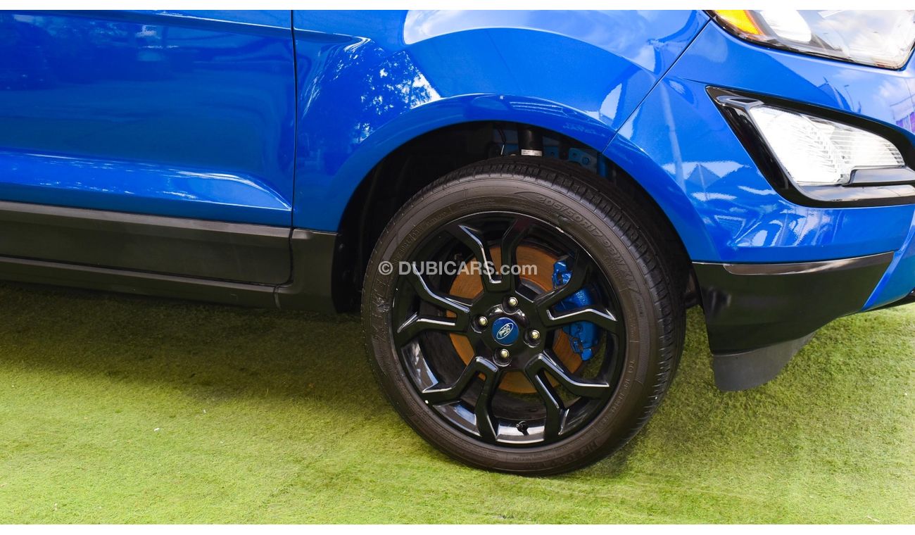 Ford EcoSport 2020 model, one number, fingerprint, leather hatch, sensors, alloy wheels, cruise control, rear came