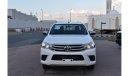 Toyota Hilux 2017 | TOYOTA HILUX | DOUBLE CAB XL | 4X2 2.7L 5-SEATER | GCC | VERY WELL-MAINTAINED | SPECTACULAR C