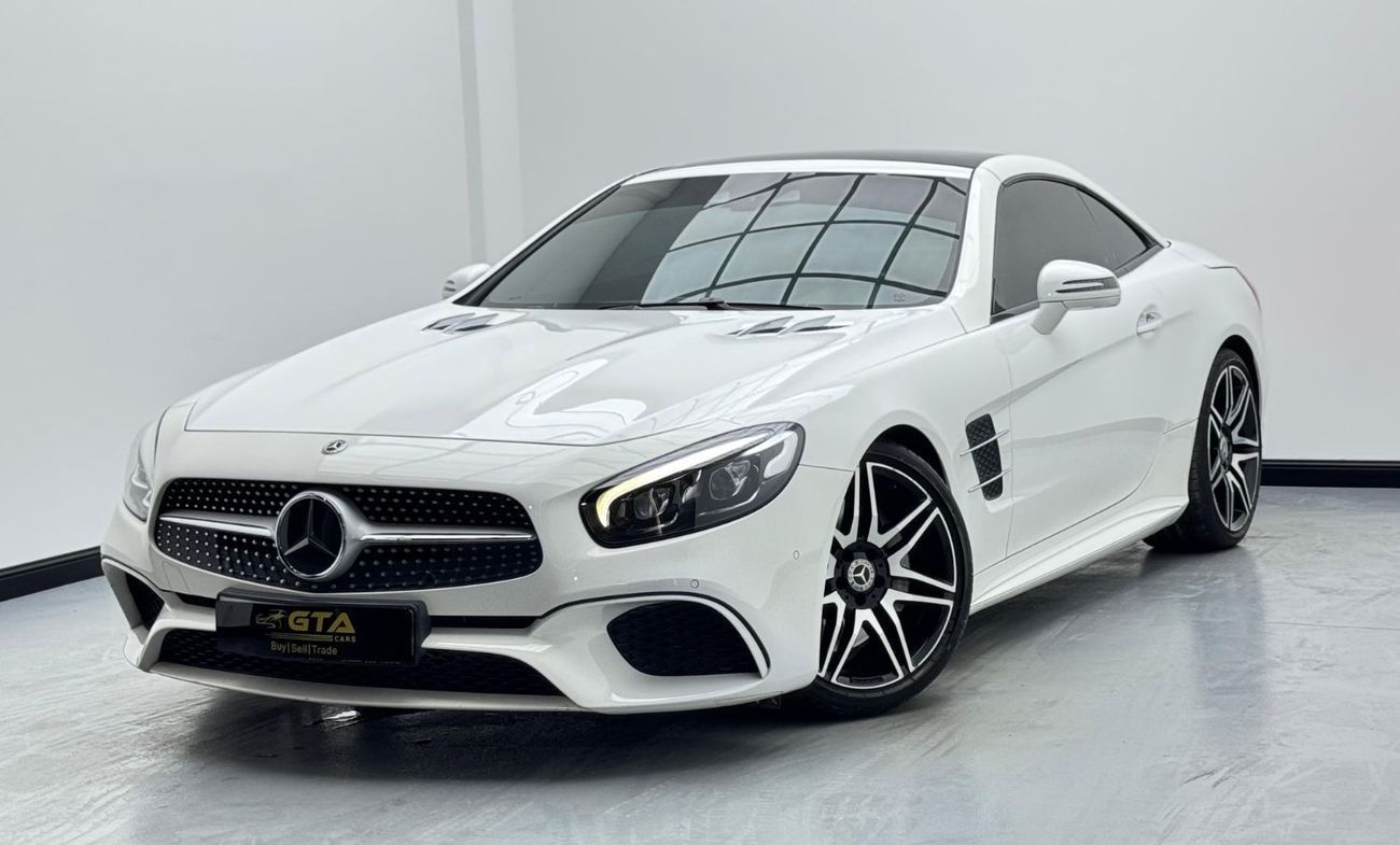 Mercedes-Benz SL 400 Std 3.0L 2018 Mercedes-Benz SL 400 AMG, Service History, Warranty, Excellent Condition, Low Km, GCC