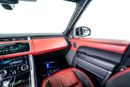 Land Rover Range Rover Sport GCC-22 Inch Rims-Black Contracting Roof-Red Interior