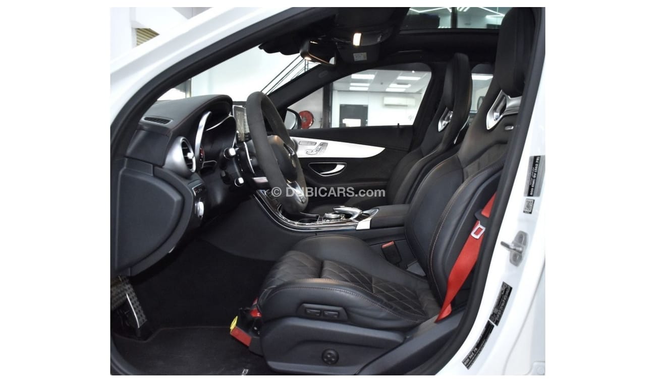 Mercedes-Benz C 63 AMG EXCELLENT DEAL for our Mercedes Benz C63 S AMG ( 2016 Model ) in White Color GCC Specs