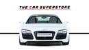 Audi R8 Spyder FSI 4.2L (430 HP) GCC-V8 Naturally Aspirated-Red Interior-Bang Olufsen Sound System