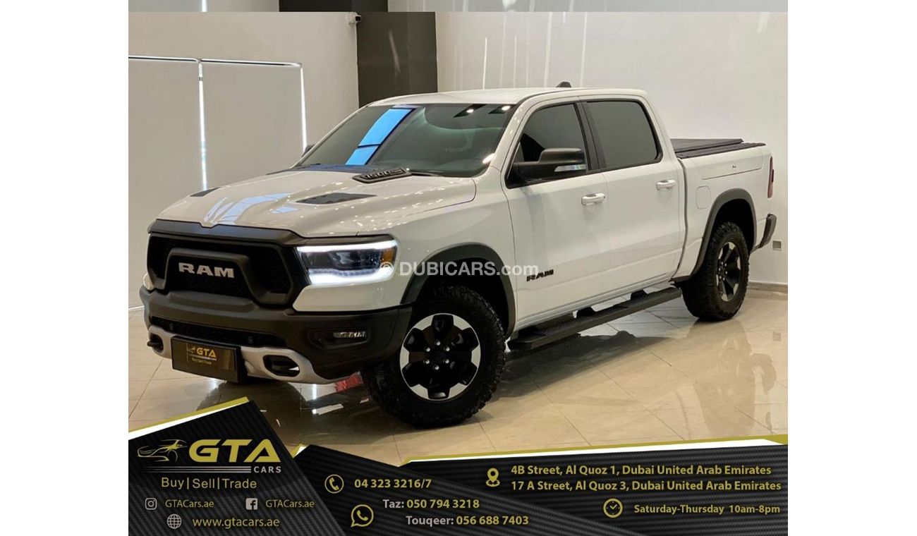 RAM 1500 2019 Dodge Ram Rebel Hemi, Warranty-Service Contract, GCC