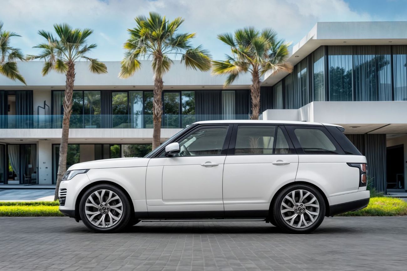 Land Rover Range Rover Vogue | 3,721 P.M  | 0% Downpayment | Full Al Tayer History | Side Steps | Ultra Low KM