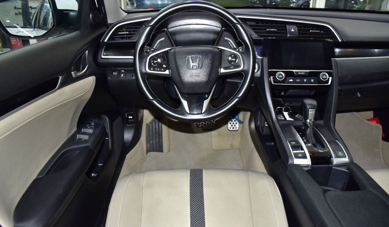 Honda Civic EXCELLENT DEAL for our Honda Civic ( 2021 Model ) in White Color GCC Specs