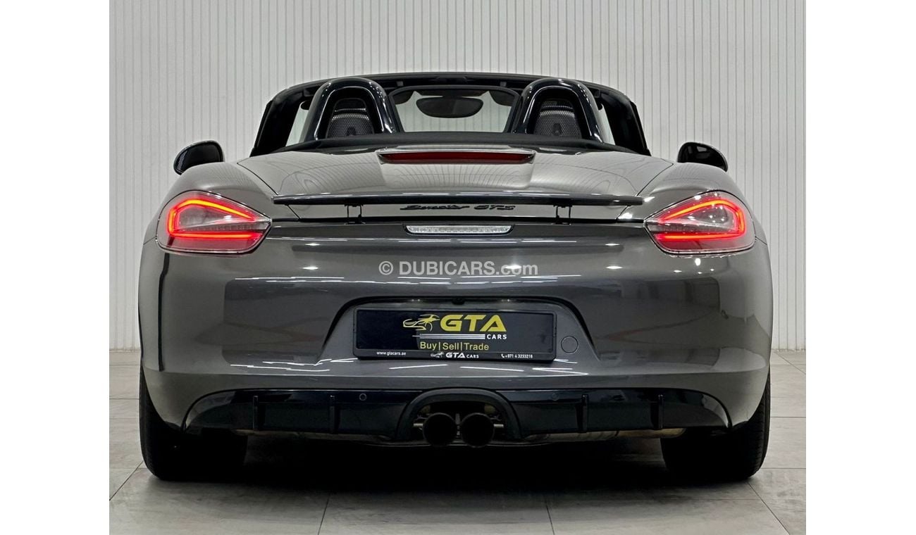 Porsche 718 Boxster 2016 Porsche Boxster GTS, Full Service History, Warranty, GCC