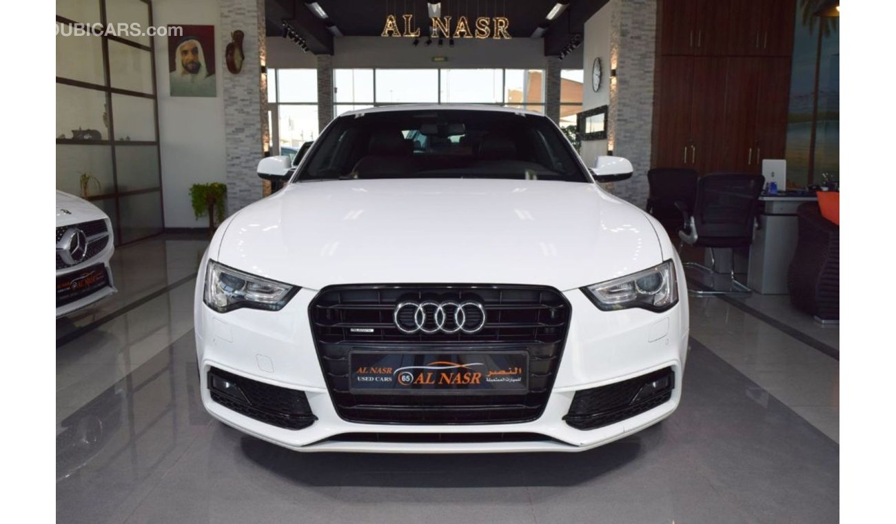 Audi A5 S-line 3.0 TURBO, GCC SPECS, Quattro -  Only 57,000Kms, Excellent Performance, Single Owner