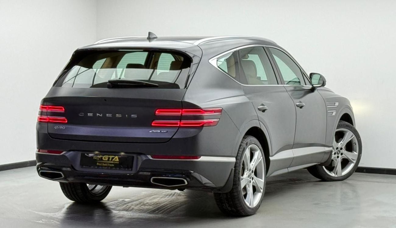 Genesis GV80 Royal 3.5L AWD 2023 Genesis GV80 Royal Edition, 2027 Genesis Warranty + Service Pack, Very Low Km, G